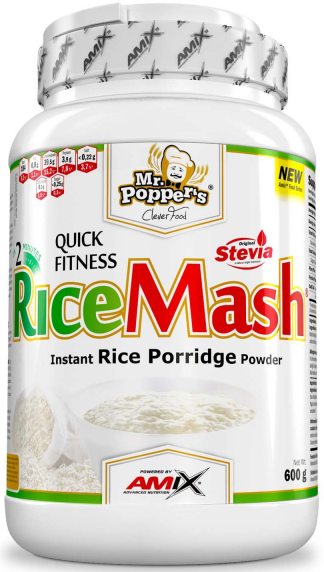 Instant rice porridge Amix RiceMash 600g Strawberry Yoghurt