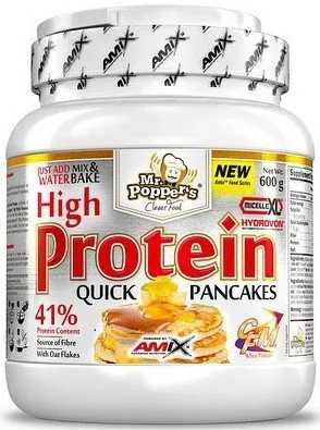Clatite proteice Amix 600g ciocolata nuca de cocos