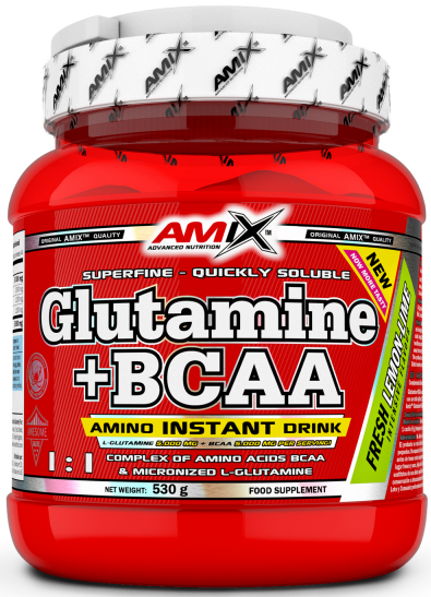 L-Glutamin + BCAA in Pulver Amix 530g