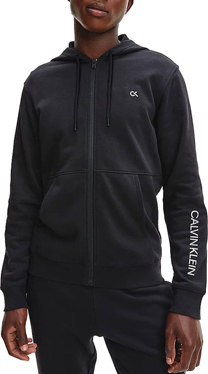 Mikina s kapucňou Calvin Klein Performance Hoody