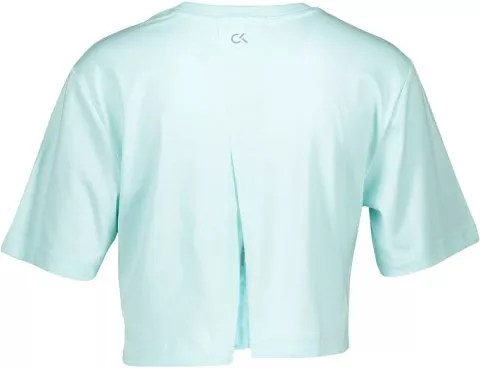 podkoszulek Calvin Klein Open Back Cropped T-Shirt