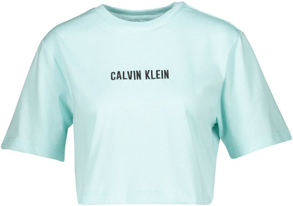 Tee-shirt Calvin Klein Open Back Cropped T-Shirt