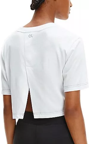 Majica Calvin Klein Open Back Cropped T-Shirt