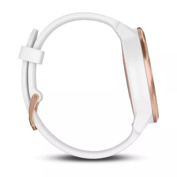 Hodinky Garmin vívoactive3 Optic Rose Gold, White band