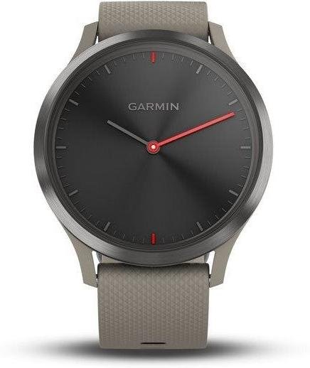 Watch Garmin vívomove Optic Sport Black, Sandstone band (velikost
