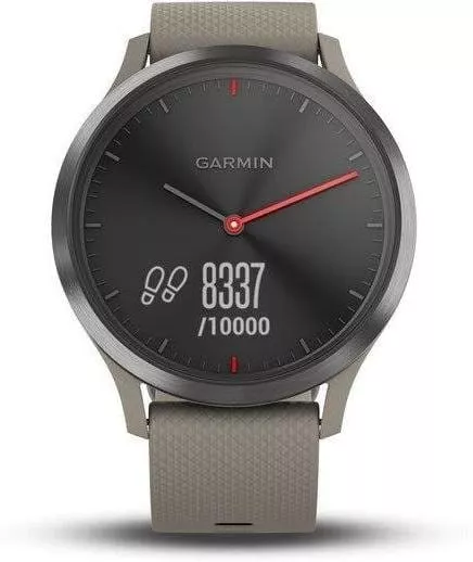 Reloj Garmin vívomove Optic Sport Black, Sandstone band (velikost Unisex)