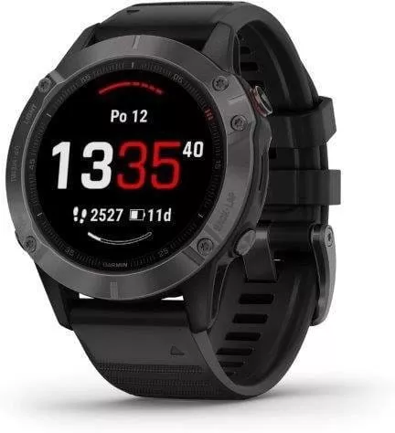 Sportski sat Garmin fenix6 PRO Sapphire Gray/Black Band (MAP/Music)