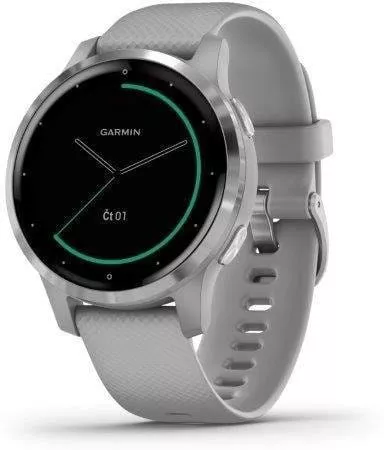 Sportski sat Garmin vívoactive4S Silver/Gray Band