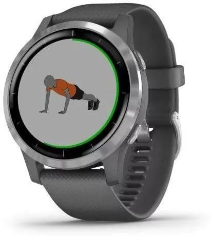 Hodinky Garmin vívoactive4 Silver/Gray Band