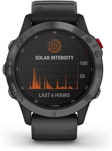 Kultovní chytré a sportovně všestranné GPS hodinky Garmin fenix6 PRO Solar