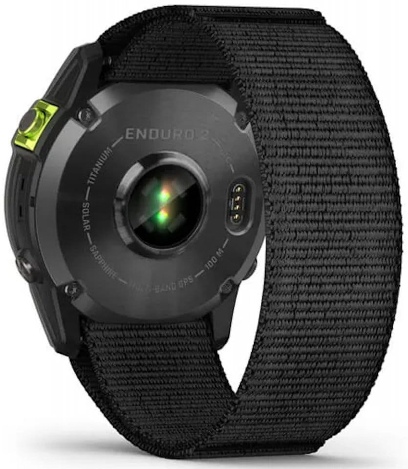 Reloj Garmin Enduro 2 PRO Sapphire Solar, Titan Carbon Gray DLC/ Black Nylon Band