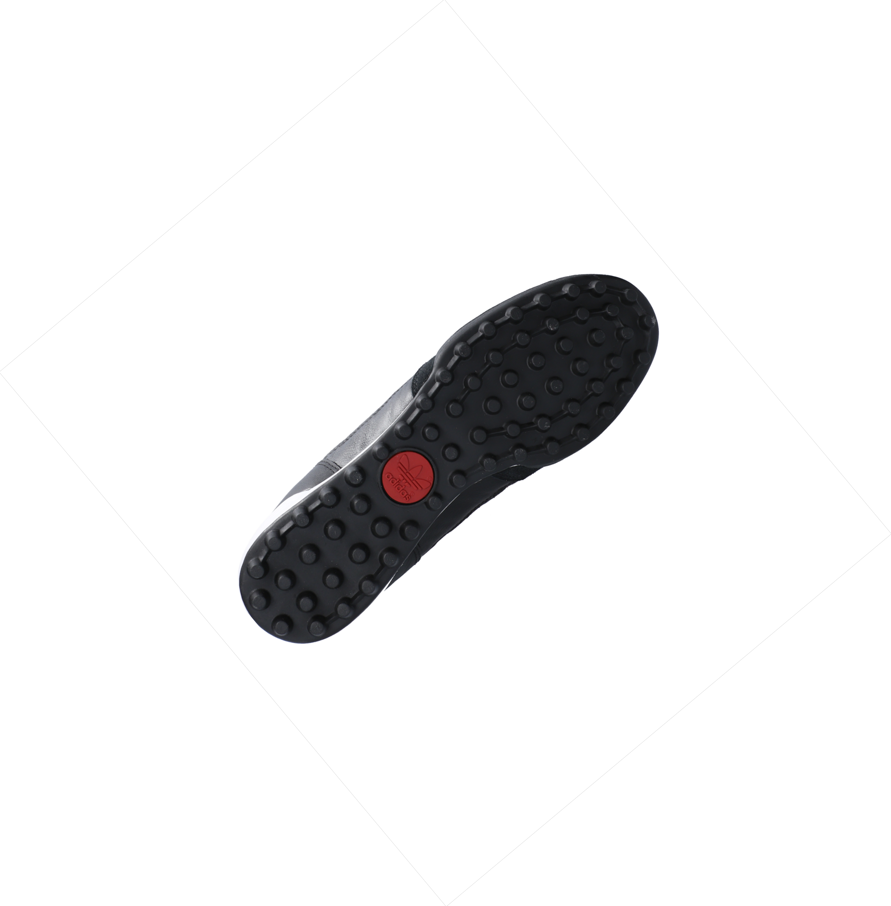 Chuteiras de futebol adidas Mundial Team TF Black Stripes Schwarz