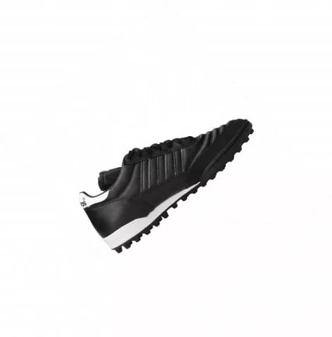 Chuteiras de futebol adidas Mundial Team TF Black Stripes Schwarz