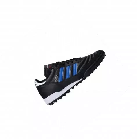 Football shoes adidas Mundial Team TF Blue Stripes Schwarz