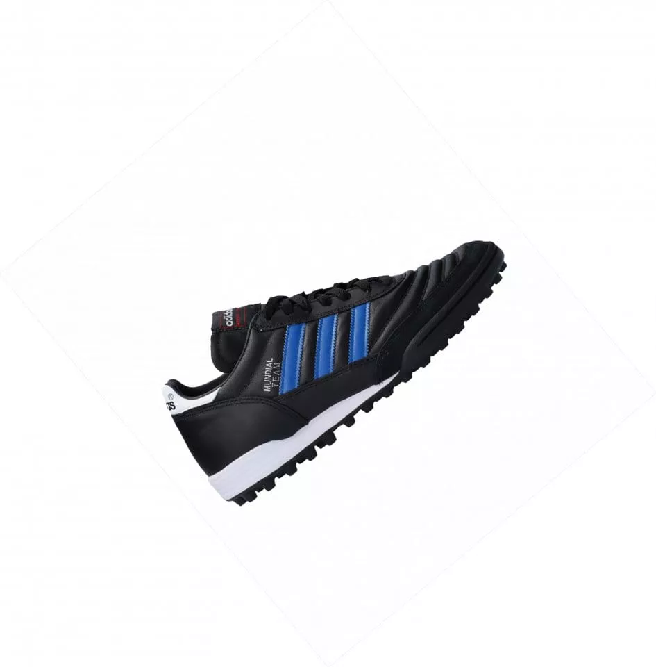 Kopačke adidas Mundial Team TF Blue Stripes Schwarz