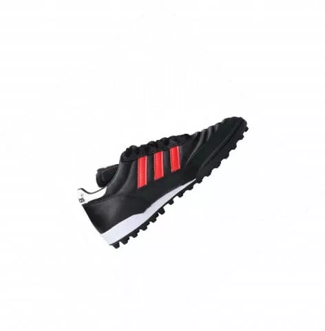 Chuteiras de futebol adidas Mundial Team TF Red Stripes Schwarz