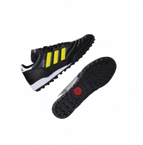 Футболни обувки adidas Mundial Team TF Yellow Stripes Schwarz