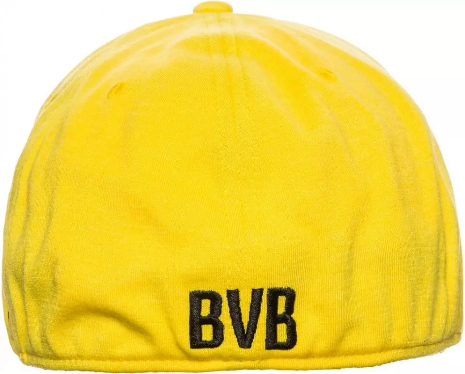 Šiltovka Puma BVB Stretchfit Logo Cap Cyber Yellow