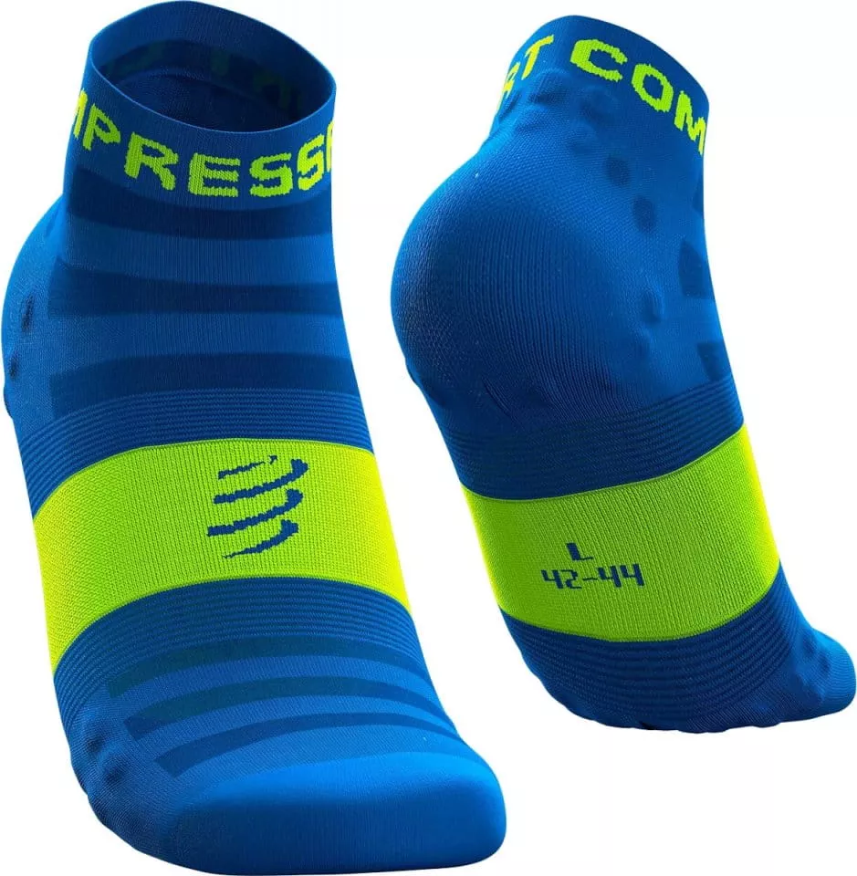 Meias Compressport Pro Racing Socks V3 Ultralight Run Low