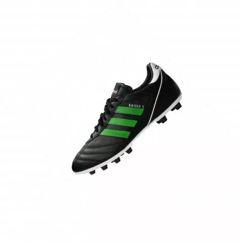 Chaussures de football adidas Kaiser 5 Liga FG Green Stripes Schwarz