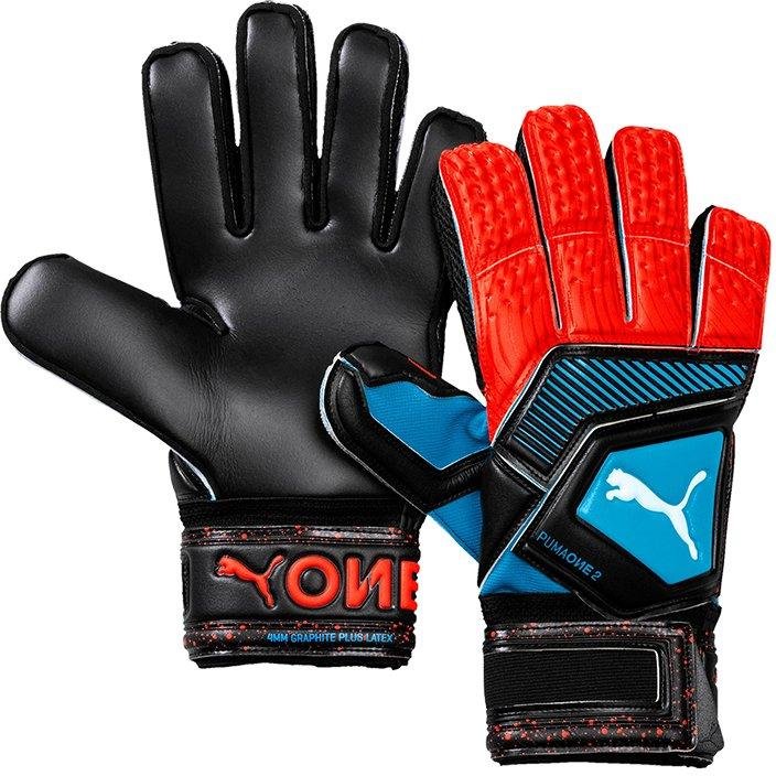 Goalkeeper's gloves Puma one pect 2 rc