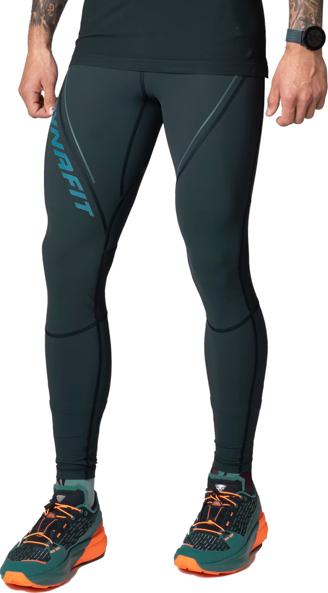 Collants De Sport Dynafit Ultra Graphic Lon Tights Pour Femme - Multicolore, Randonnée Et Loisirs
