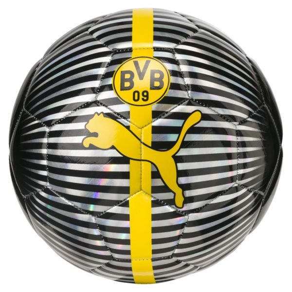 Balón Puma BVB One Chrome Ball Black-Cybe