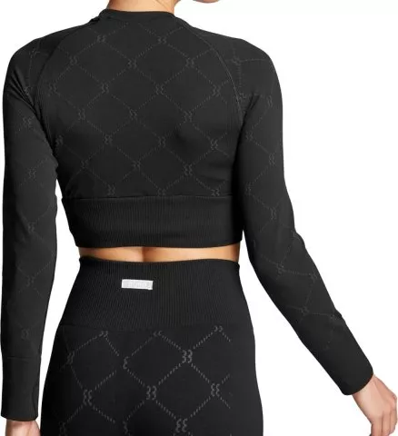Langærmet T-shirt Björn Borg STHLM SEAMLESS CROP TOP
