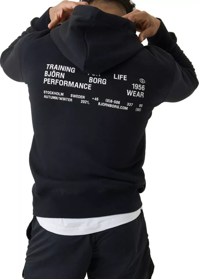 Sweatshirt med hætte Björn Borg STHLM HOOD