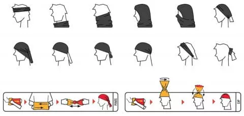 Neck warmer ORIGINAL BUFF SUPERHEROES NEW