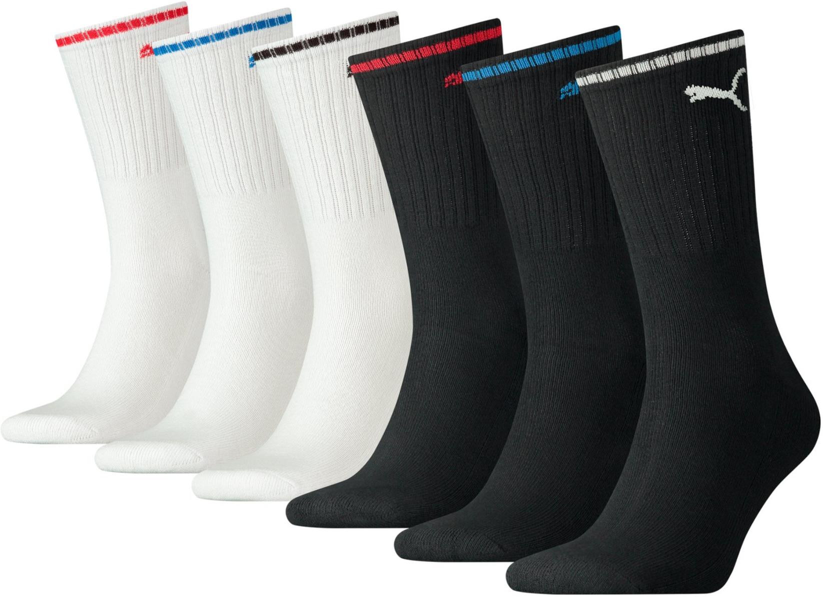 Socken Puma SCKS Crew Stripe 6 PACK