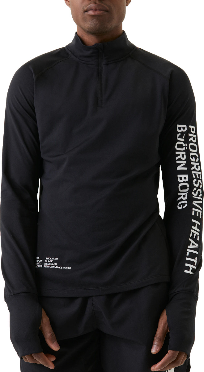 Pánské tréninkové tričko s dlouhým rukávem Björn Borg Sthlm