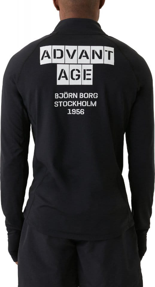 Pánské tréninkové tričko s dlouhým rukávem Björn Borg Sthlm
