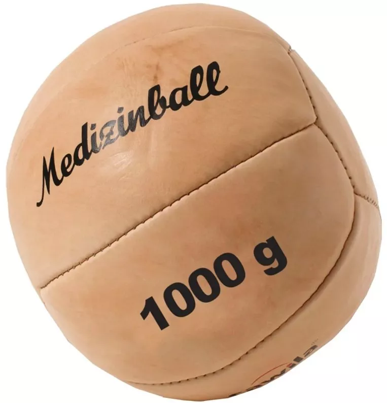 Piłka lekarska cawila medicine ball pro 1,0 kg brown
