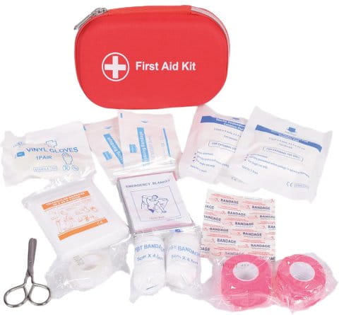 First Aid Kit Cawila Red