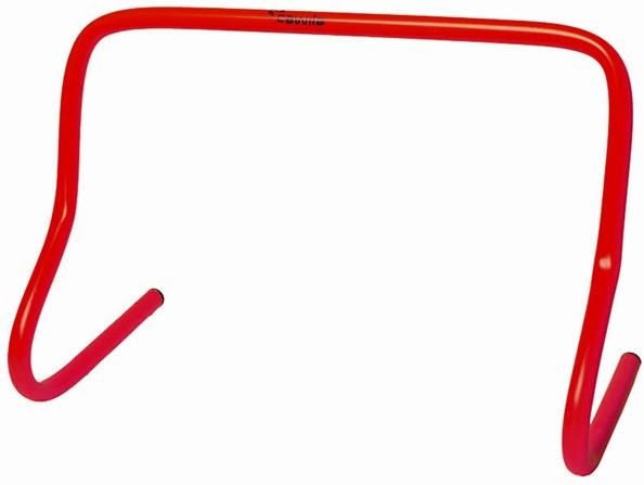 Træningsbarriere Cawila Mini Hurdles - Red (32 cm)