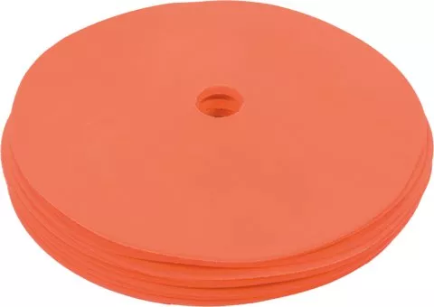 Cawila Gummi Markierungsscheiben 10pcs Set, orange