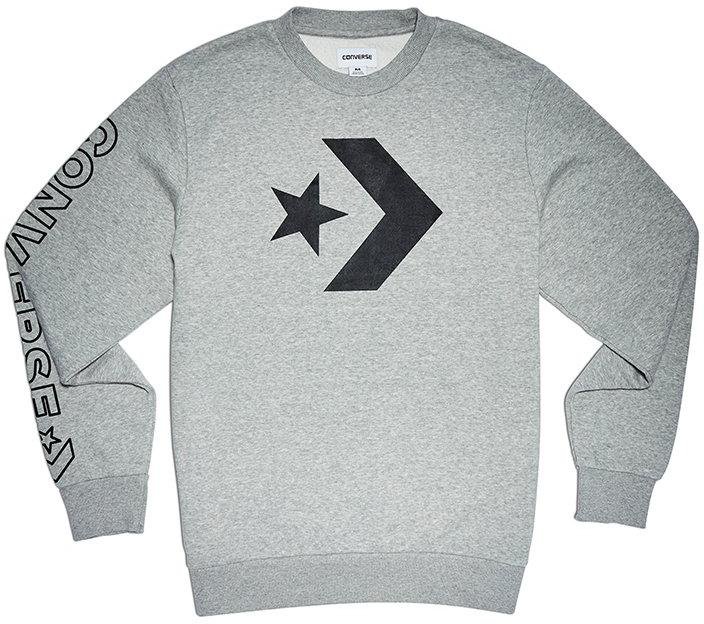 Hanorac Converse star chevron graphic crew sweat