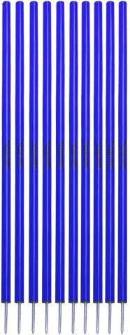 Cawila slalom pole CORE 10er Set 25mm | 160cm & 13cm