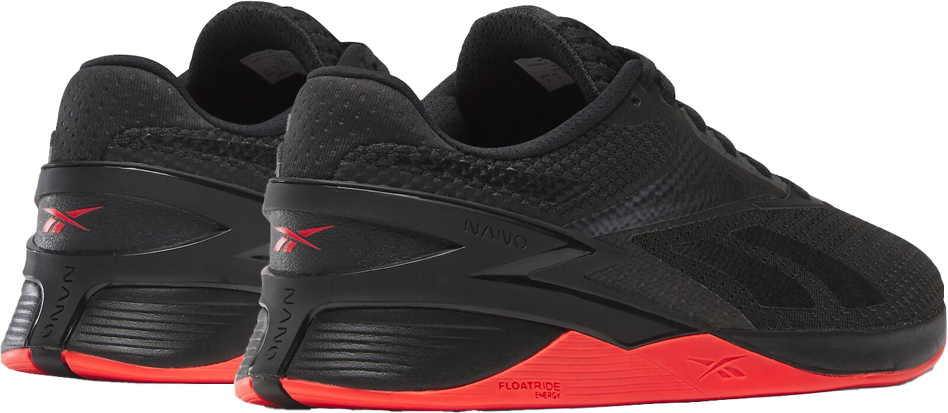 Reebok Nano X3 Negro Con Rojo Zapatillas Reebok Nano X3 Rojo Cereza Unisex  Neon-Cherry 100033778