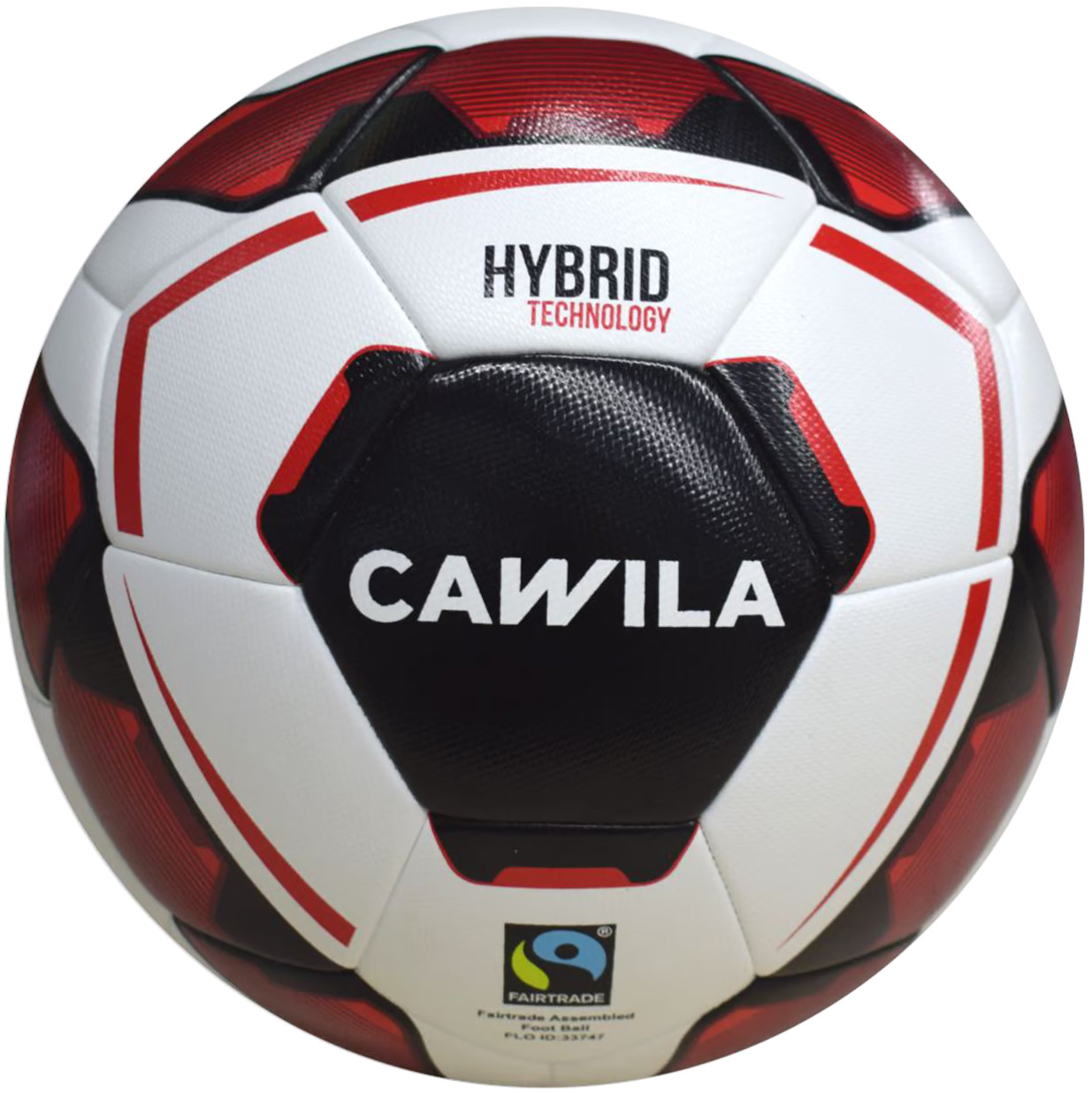 Balón Cawila Fußball MISSION HYBRID Fairtrade