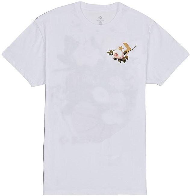 T-shirt Converse basket floral tee