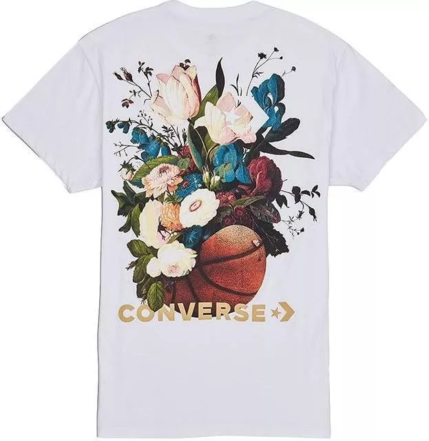 Converse basket floral tee Rövid ujjú póló