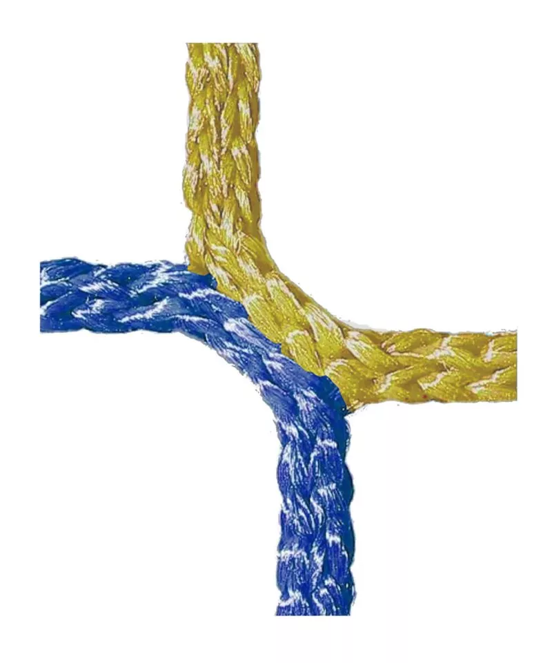 Mreža Cawila Tornetz 4MM HEX120 7,5x2,5m 2x2m Yellow/Blue