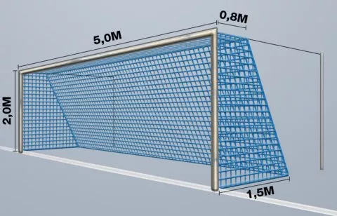 Cawila Net 5,15x2,05m Tiefe 0,8x1,5m