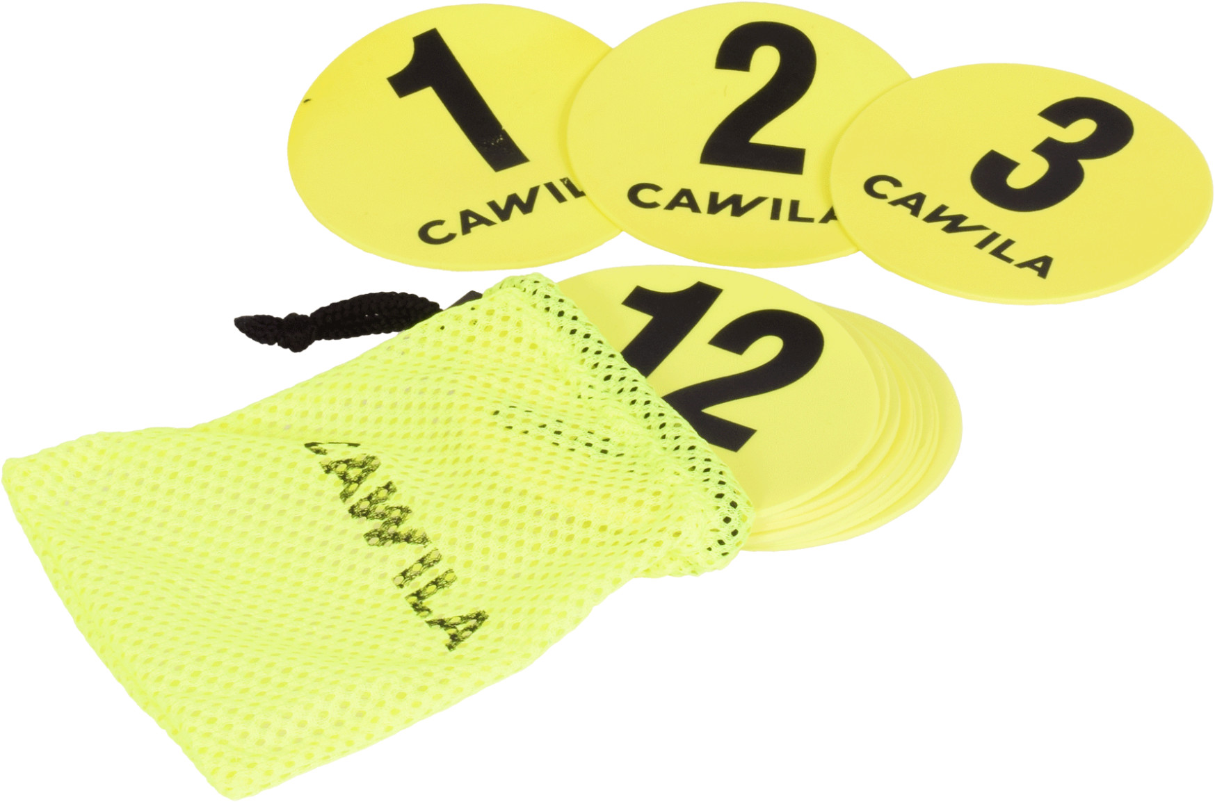 Discuri de marcare Cawila Floormarker Nr.1-12 Set d=12,5 cm