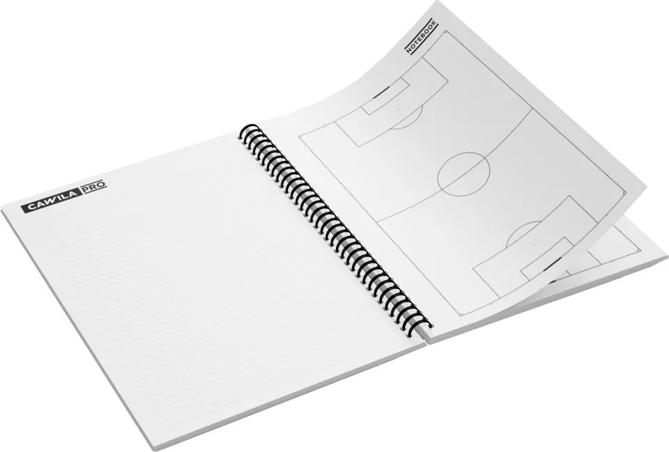 Poznámkový blok Cawila PRO NOTEPAD 100 DIN A4 | Football Spiralblock