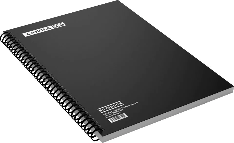 Poznámkový blok Cawila PRO NOTEPAD 100 DIN A4 | Football Spiralblock