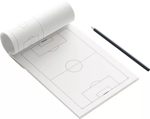 Cawila PRO NOTEPAD 50 DIN A5 | Football Tactic block