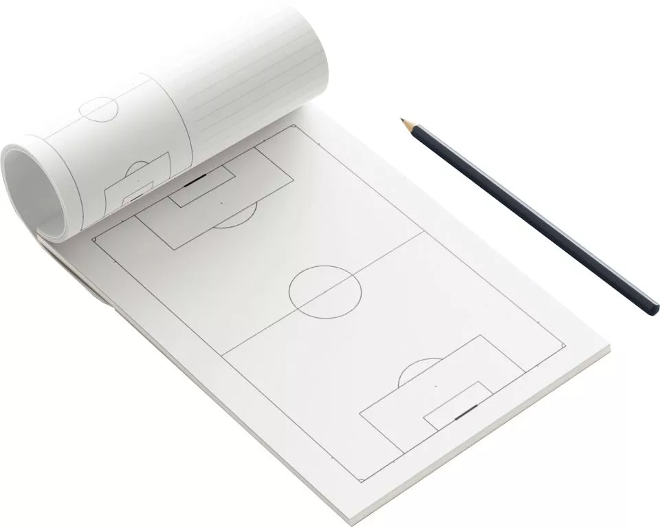 Cawila PRO NOTEPAD 50 DIN A4 | Football Tactic block Jegyzettömb